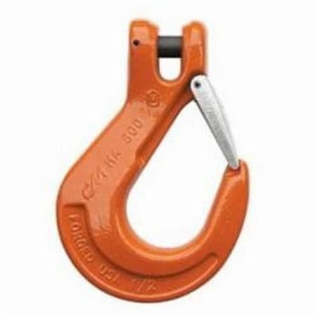 Sling Hook, Series Clevlok HercAlloy 35300 Lb, 80100 Grade, 34 In, Steel Alloy, Orange, For Use